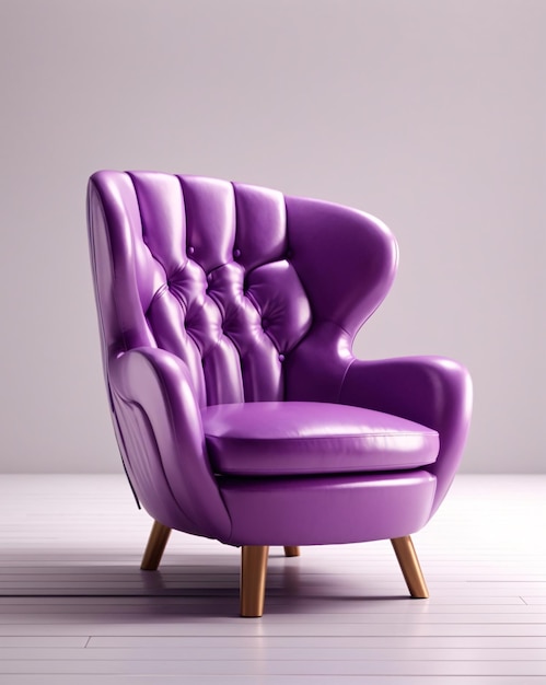 A Purple Armchair