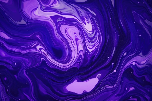 Photo purple background abstract fluid marble flowing art background