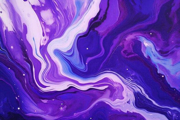 Purple background in form of marble liquid fluid flowing