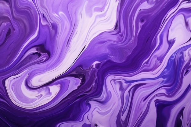 Purple background in form of marble liquid fluid flowing