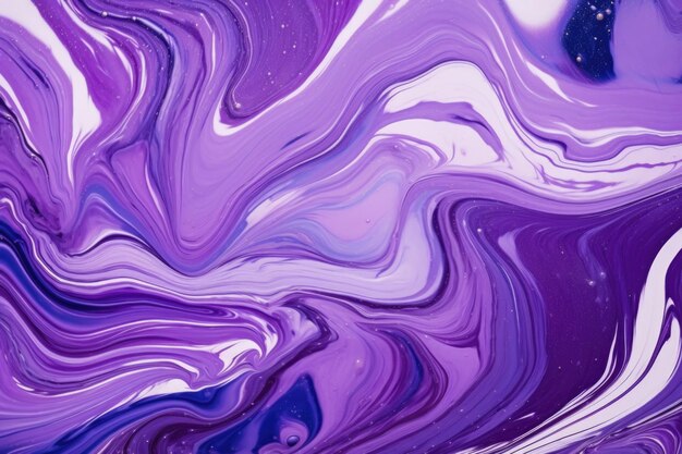 Purple background in form of marble liquid fluid flowing