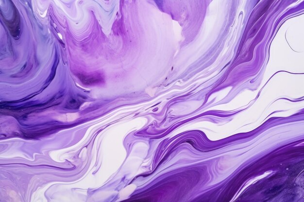 Purple background in form of marble liquid fluid flowing