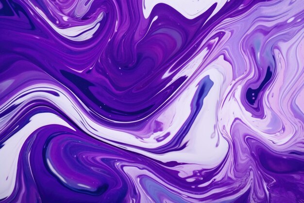 Purple background in form of marble liquid fluid flowing