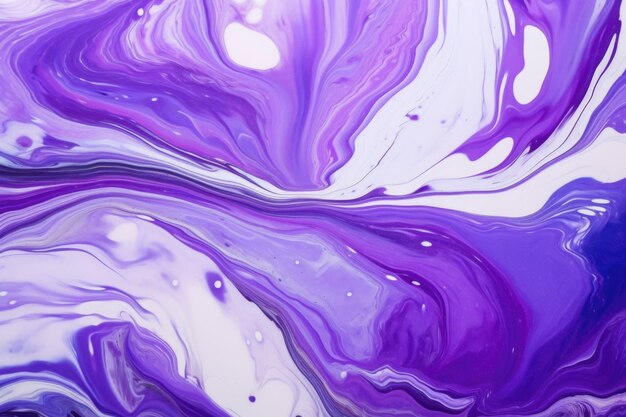 Purple background in form of marble liquid fluid flowing