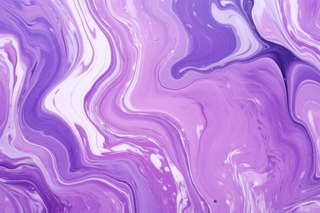 Purple background in form of marble liquid fluid flowing