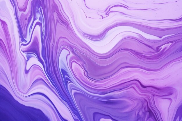 Purple background in form of marble liquid fluid flowing