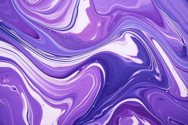 Purple background in form of marble liquid fluid flowing