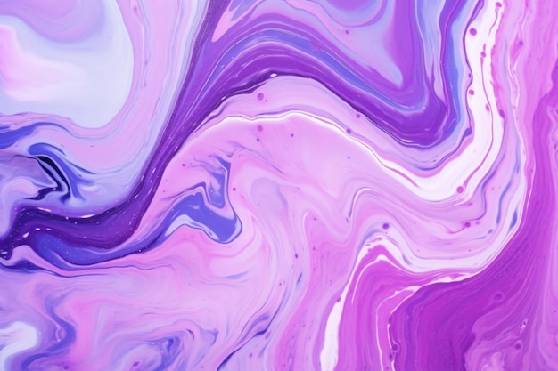 Purple background in form of marble liquid fluid flowing