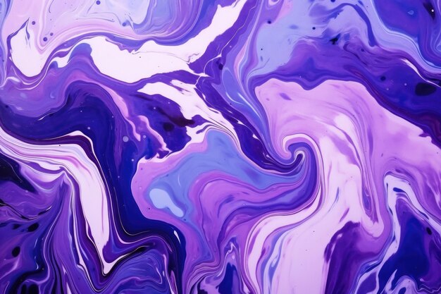 Purple background in form of marble liquid fluid flowing