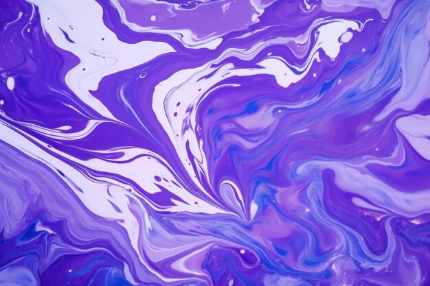 Purple background in form of marble liquid fluid flowing