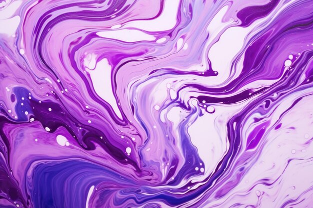 Purple background in form of marble liquid fluid flowing