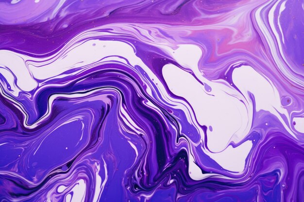 Purple background in form of marble liquid fluid flowing