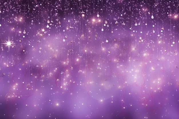 a purple background lights isolated on it in the style of the stars art group