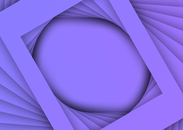 A purple background with a circle and the word cut out.