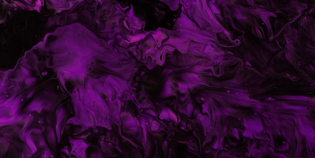 Purple background with a drop of water