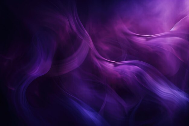 Purple background with fume smoky effect