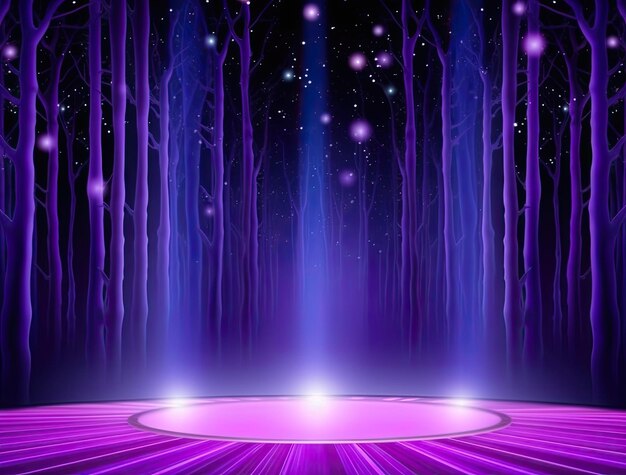 A purple background with a light in the middle and a large light in the middle.