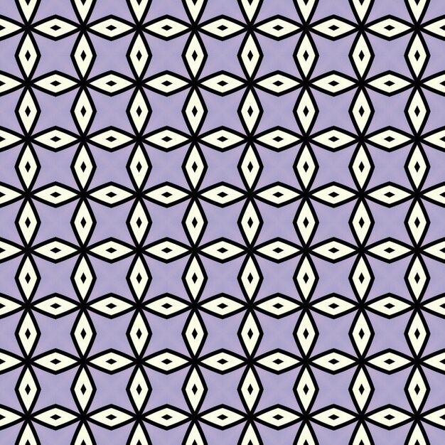 Photo a purple background with a pattern of circles and stars.