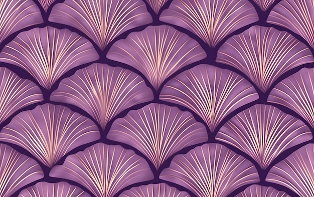 A purple background with a pattern of leaves and the word palm on it.