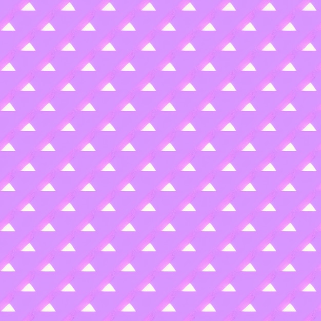 Purple background with white triangles that say's on it