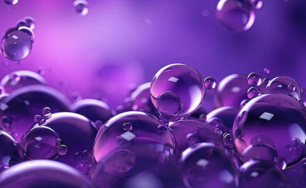 a purple background