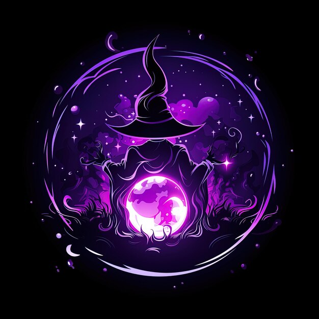 a purple ball with a purple ball and a black background with a purple ball and a purple ball