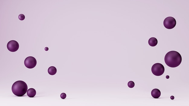 purple balls