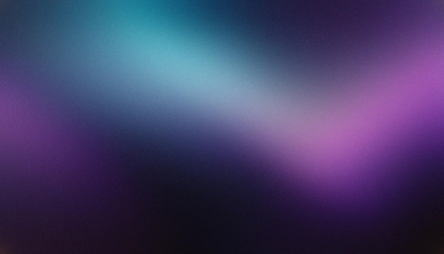 Purple black blue dark glowing grainy gradient background noise texture poster header banner