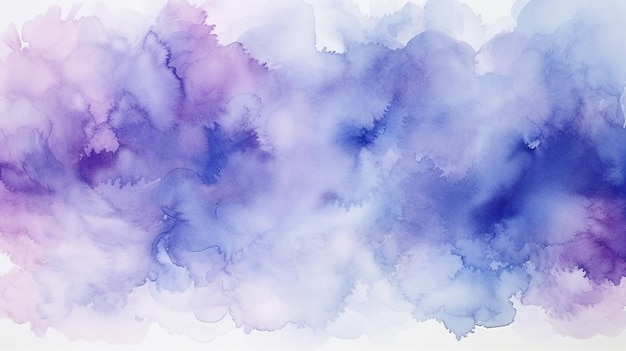 Purple blue abstract watercolor texture background