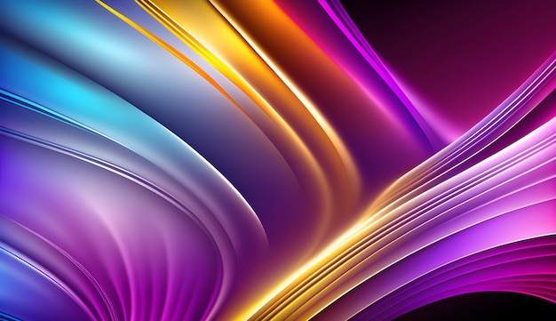 Purple and blue background with a colorful swirls