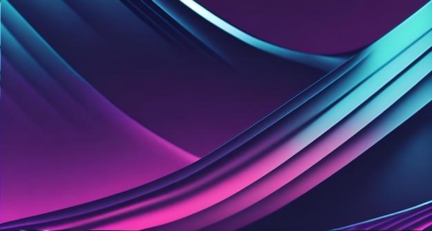Фиолетовый и синий фон с линией огней фиолетового и синего цвета.