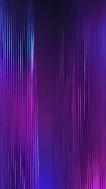 Purple and blue background with lines of different sizes and colors on it generative ai