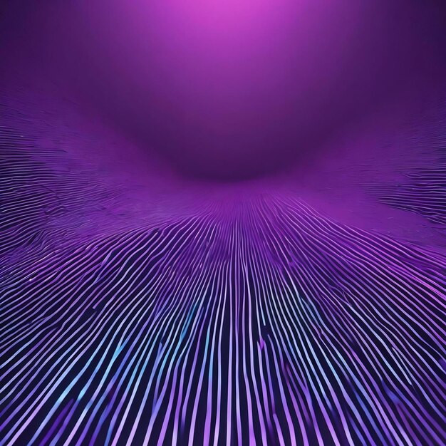 A purple and blue background with a pattern of lines