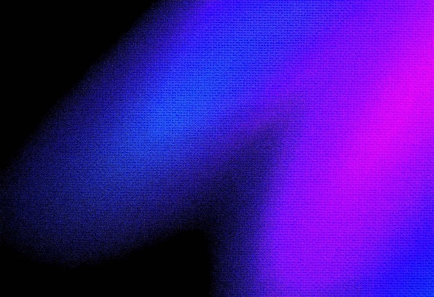 a purple and blue background with a person  s hand in front of it