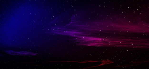 Purple and blue background with a purple background and the word stars.