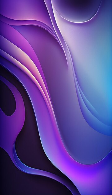 Purple and blue background with a swirly design