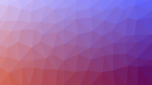 Purple and blue background with a triangle pattern.