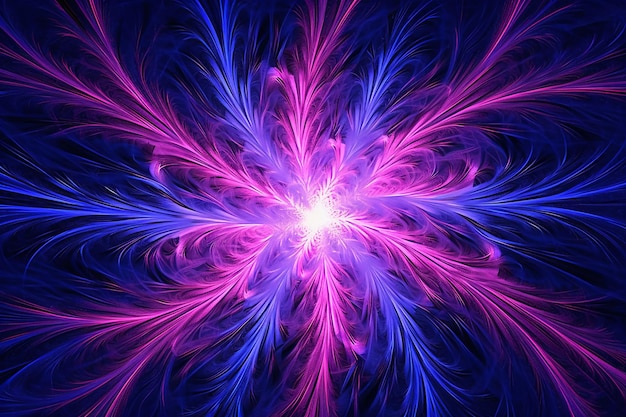 A purple and blue fractal design that is made by the company of the company.