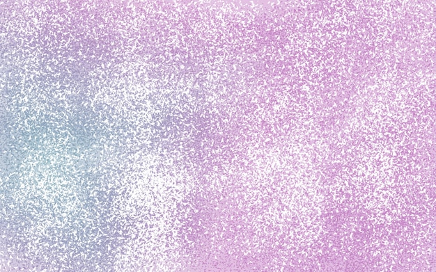 A purple and blue glitter background with a white background