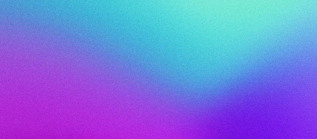 Purple blue grainy gradient background noise texture wide banner header poster design copy space