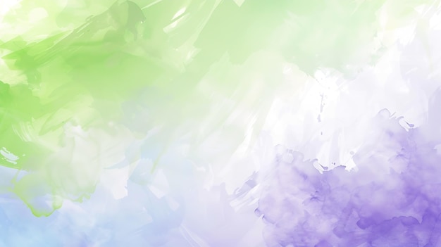 Purple blue green abstract watercolor background Colorful art background with copy s Generative AI