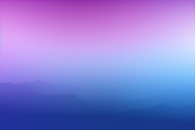 Purple and blue light gradient background