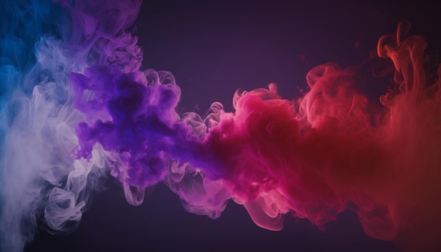 A purple and blue smoke background