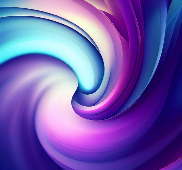 Premium AI Image | Purple and blue wallpaper with a colorful swirl ai ...