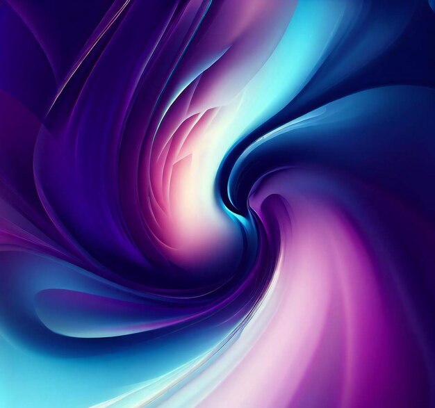 Purple and blue wallpaper with a colorful swirl ai generated