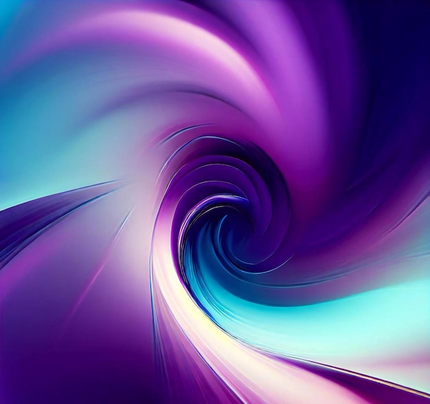 Purple and blue wallpaper with a colorful swirl ai generated