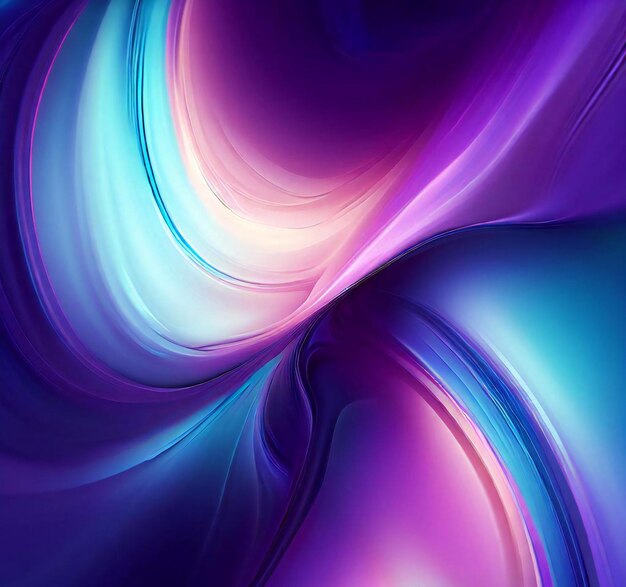 Purple and blue wallpaper with a colorful swirl ai generated