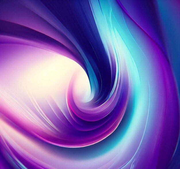 Premium AI Image | Purple and blue wallpaper with a colorful swirl ai ...