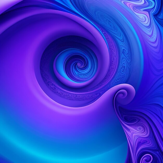 Photo purple and blue wallpaper with a colorful swirl