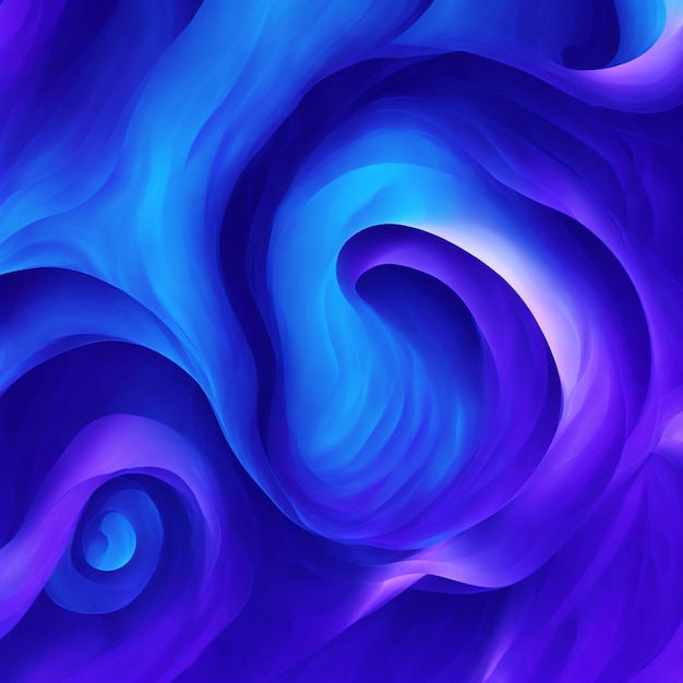 Purple and blue wallpaper with a colorful swirl